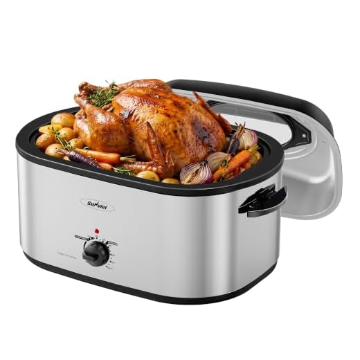 30 Quart Electric Turkey Roaster Oven