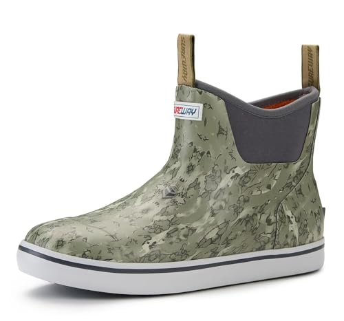 Image of SUREWAY Women's Deck Boots Professional Non-Slip Fishing & Ankle Deck Boot Waterproof Rain Boots