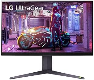 LG Electronics 32GQ85X-B 80cm (31,5 Zoll) UltraGear Gaming Monitor (QHD, IPS mit 1ms (GtG), NVIDIA G-Sync, AMD FreeSync Premium), Schwarz