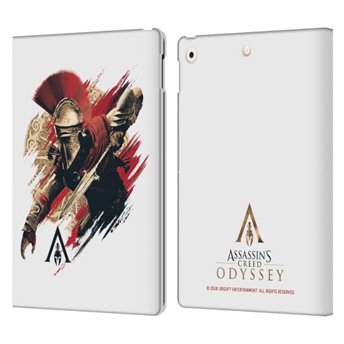 Protection iPad 10.2 Assassin's Creed étui cuir portefeuille tablette Apple 2019 2020 2021