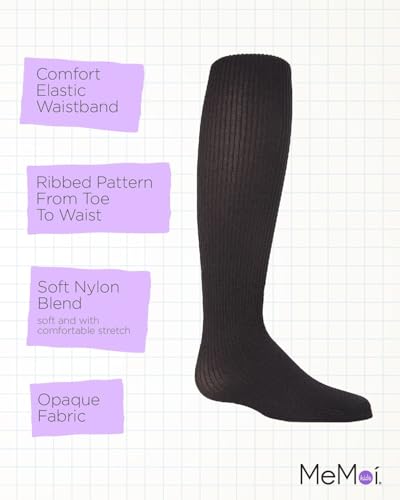 MeMoi Girls Ribbed Tights | Childrens Tights Collection3