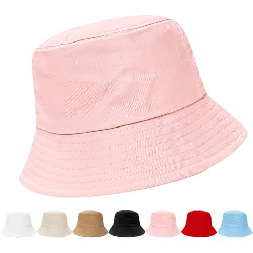 Image of NPQQUAN Bucket Hats for Men Women Packable Foldable Sun Hats for Women Beach Travel Cap