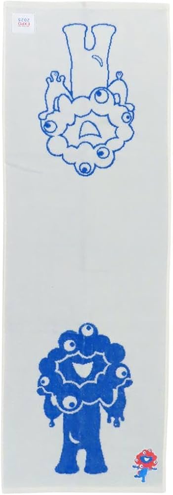 Amazon.co.jp: ミャクミャク[レジャータオル]2025 大阪 関西万博