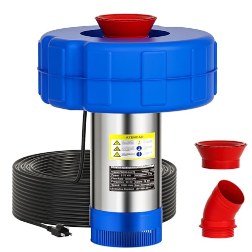 15000 GPH Pond Fountain Aerator - Fully Automatic 110V,...