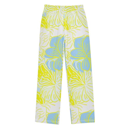 J JOYSAY Floral Blossom Sketch Pajamas Pants Soft Long Pajama Bottoms Lounge Sleep Pants Size S-XL