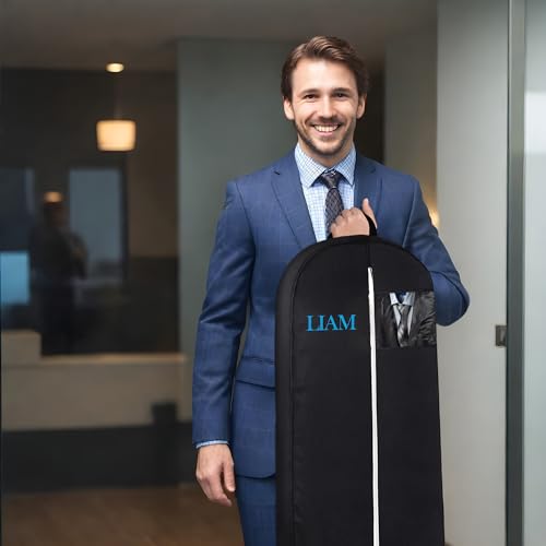 Premium Black Custom Suit Cover