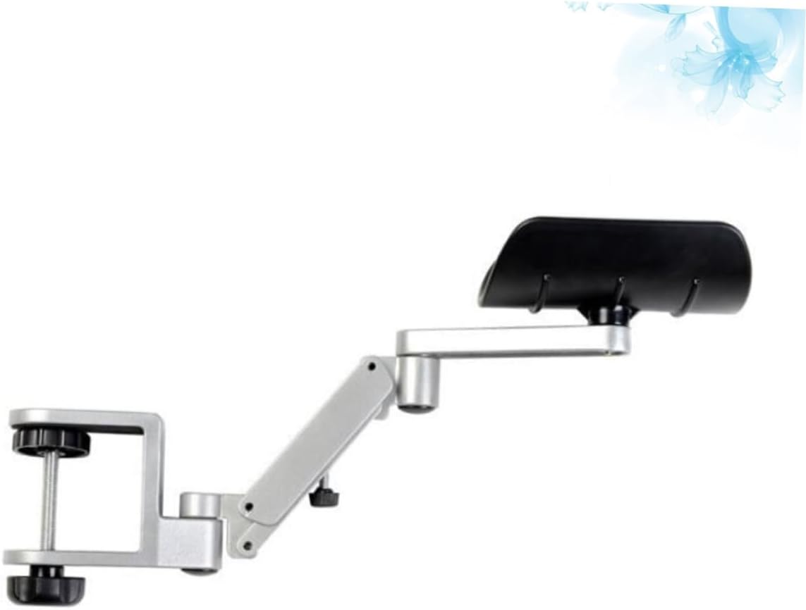 Ergonomic Aluminum Adjustable Computer Arm Support Mouse Pad Wrist Support for Home Office
