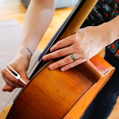 Horquilla de tuning de 128 Hz para percusión y juego de mazo de aleación de aluminio 5