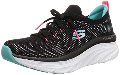 Skechers D'Lux Walker - Refreshing Mood Black 8.5 B (M)