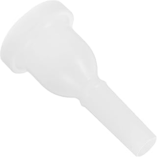 VICASKY Alto Trombone Musical Trombone Supplies Plastic Trombone Trombone Replacement Accessory for Tenor Trombone Copper Pipe Tool White Abs