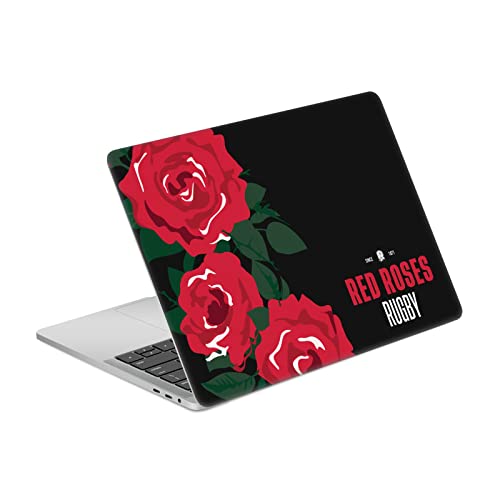 Skin vinyle MacBook Pro 13 England Rugby au bureau ou au café pour supporter le XV de la Rose