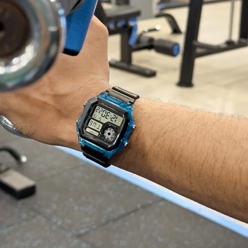 Image of SKMEI Men's Digital Sports Waterproof Wrist Watch with Dual Time Chronograph Countdown Alarm Backlight - 1998