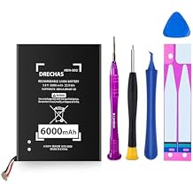 [6000mAh] Battery for Nintendo Switch Lite Battery HDH-003, Upgraded Replacement Battery Pack for Nintendo Switch Lite Game Console HDH-001, Game Player HDH-A-BPHAT-CO with Repair Tool Kit