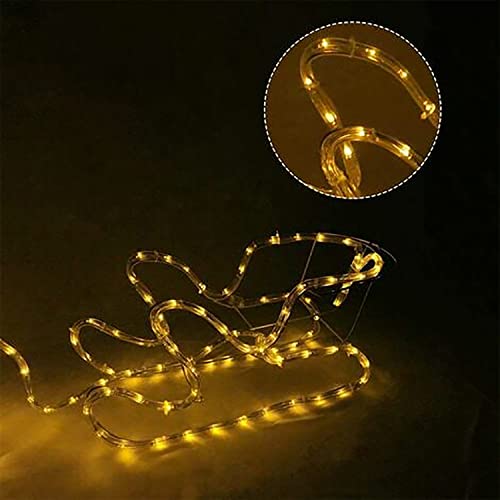 GOVITA Renna luminosa con slitta