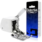 Distinctive Even Feed Walking Sewing Machine Presser Foot - Fits All Low Shank (Top-Loading Drop-In Bobbin Machines Only) Singer, Brother, Babylock, Janome, White, Juki, New Home, Necchi, Elna + More!