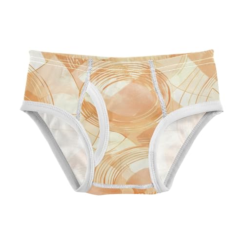 KLL Gold Abstract Metallic Toddler Boy Comfort Briefs Cute Undies
