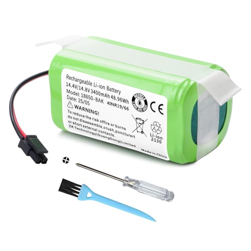 3400mAh Sweeper Battery Replacement for Eufy RoboVac LR20...