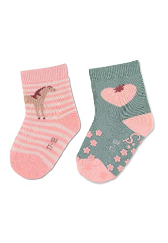 Sterntaler Baby Mädchen Krabbelsocken ABS-Krabbelsöckchen...