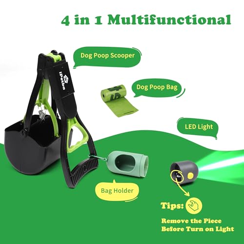 Portable Pooper Scoopers 18 4in1 Mini Foldable Pet Poop Picker Upper Nonbreakable Durable Spring Waste Pick Up for Gravel Dirt Grass  Cucciolini Doodles Portable pooper scoopers 18 4 in 1 mini foldable pet poop picker upper non breakable durable spring waste pick up for gravel dirt grass   cucciolini doodles