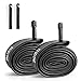 2 Pack 29 Inch Bike Tube AV32mm Schrader Valve, 29