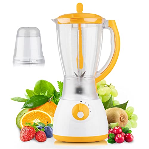 High Speed Professional Smoothie Blender Mixer, 1000W Blender Smoothie Maker With Adjustable Speeds And 1.5L Jar, 4 Stainless Steel Blade For Kitchen