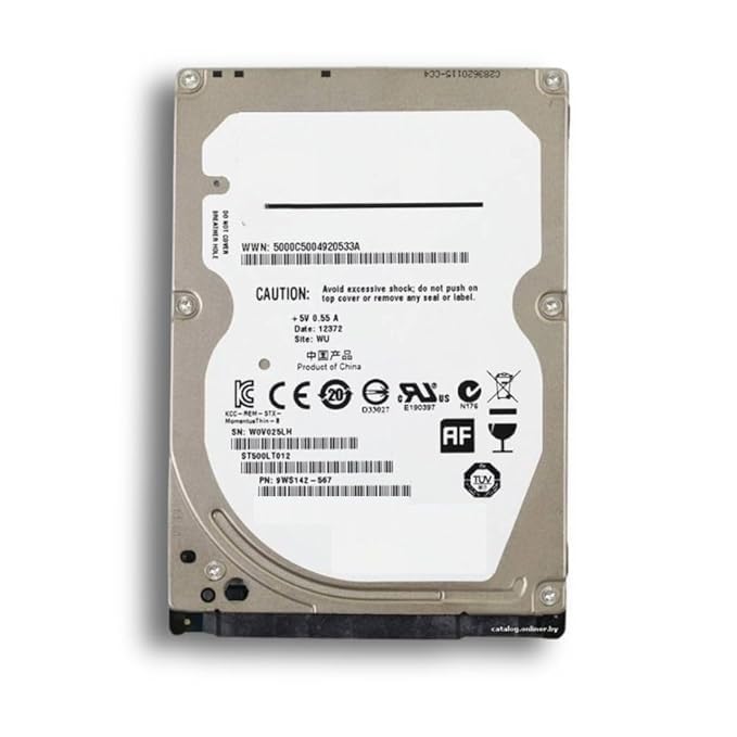 320GB Laptop Internal Hard Drive – 2.5″ SATA 6 Gb/s, 5400 RPM, 128MB Cache, Ultra Thin HDD for Notebook & Laptop Computers (L500HD)