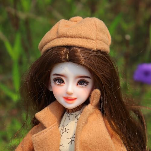 Muñeca Anime BJD articulada 30 cm con ropa y soporte miniatura 6