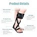 Tairibousy Medical AFO Foot Drop Brace Ankle Foot Orthosis Drop Foot Stabilizer Support for Walking with Shoe for Men and Women for Stroke, MS, Hemiplegia Foot Drop, ALS (Medium-Right)