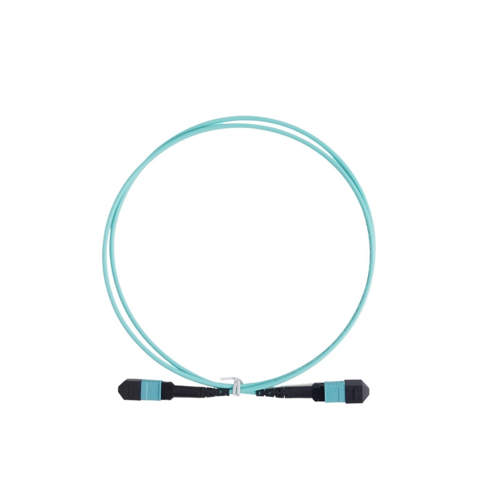 Câble de raccordement en fibre optique 100G MPO OM3 multimode 8 cœurs UPC femelle vers femelle type B, angle plat, 1/3/5/10/15/20 m(15M)