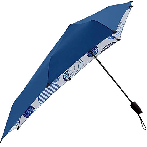 Preisvergleich Produktbild Le Monde du Parapluie Taschenschirm, weiß (Weiß) - SENZAUTOMATICDUTCHDOTS