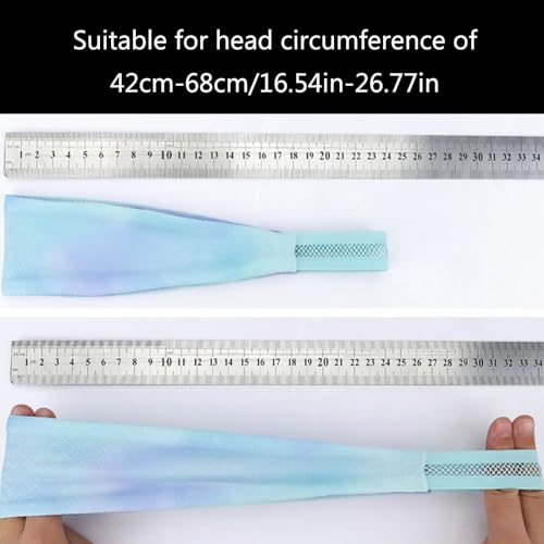 Kids Sweatbands Workout Headbands Sports Headbands Stretchy Headband Breathable Sweatband for Running Cycling Climbing3