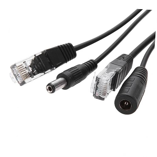 OSALADI 6 piezas Cable Splitter PoE Adaptador para cámaras IP y routers miniatura 7