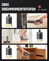 Fanttik S1 Pro 3.7V Magnetische Electric Screwdriver, Leistungsstarkes-Schraubendreher-Set mit 16 Bits, Einstellbare 3 Drehmomente bis zu 6 Nm, 2000-mAh-Akku, Geeignet für die Möbel/Computerreparatur – Ansicht 3