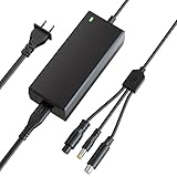 (3 in 1) 42V 2A Electric Scooter Universal Replacement Charger with 5.5mm*2.5mm/8mm 3-Prong/8mm RCA,for 36V E-Bike Lithium Battery,Compatible with Jetson,Gotrax,Hiboy,Segway,Swagtron,Xiaomi