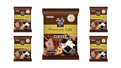 【5袋セット】オリヒロ ぷるんと蒟蒻ゼリープレミアムカフェ コーヒー ゼリー（10個入×5袋セット 計50個）