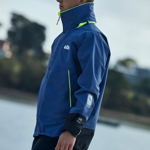 Image of Gill OS3 Mens Coastal Sailing Jacket - Waterproof & Stain Repellent