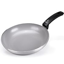 Moneta Innova Padella 28cm, rivestimento naturale FineGres (NO PFAS), anche per induzione, 100% Made in Italy