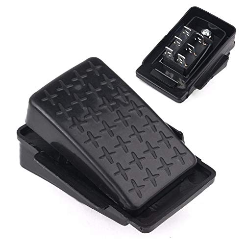 Interruptor de pedal de repuesto de 6 V/12 V, interruptor de control de reinicio de plástico, para niños, coche de juguete