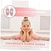 POPETPOP 1 Pair Girls Dance Shoes Soft Sole Cat Claw Shoes Non-tie Ballet Slippers for Boys and Girls Practice