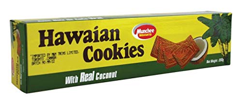 Hawaian Cookies Made with Real Coconut
