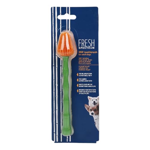 Cepillo de Dientes para Perro - 360 Grados Cepillado Refrescado - Cepillo De Dientes Limpiador Para Perro - Para Aseo Cepillado Mantenimiento Cuidado Salud Higiene Diario Casa Viaje