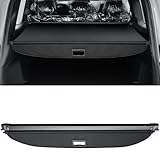AUXKO Retractable Cargo Cover for BMW X3 2024-2018, Trunk Cargo Cover Luggage Security Shade Cover for 2024 2023 2022 2021 BMW X3 Shielding Shade Anti-Peeping Luggage Privacy Screen, Carbon Fiber