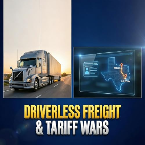 Trump's Proposed CDL Ban, FedEx Tariff Lawsuits, & Driverless Freight Operations | The Morning Minute