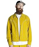 【Schott】【ショット】 VELOR WESTERN JACKET ベロア ウエスタンジャケット メンズ L 423 マスタード 782-5152004