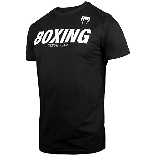 Venum Boxing VT, Maglietta Uomo, Nero/Bianco, S