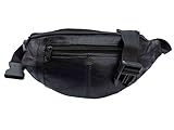  Cuero Riñonera, Cuero Suave riñonera, Up to 111.8cm Cintura Roamlite RL140