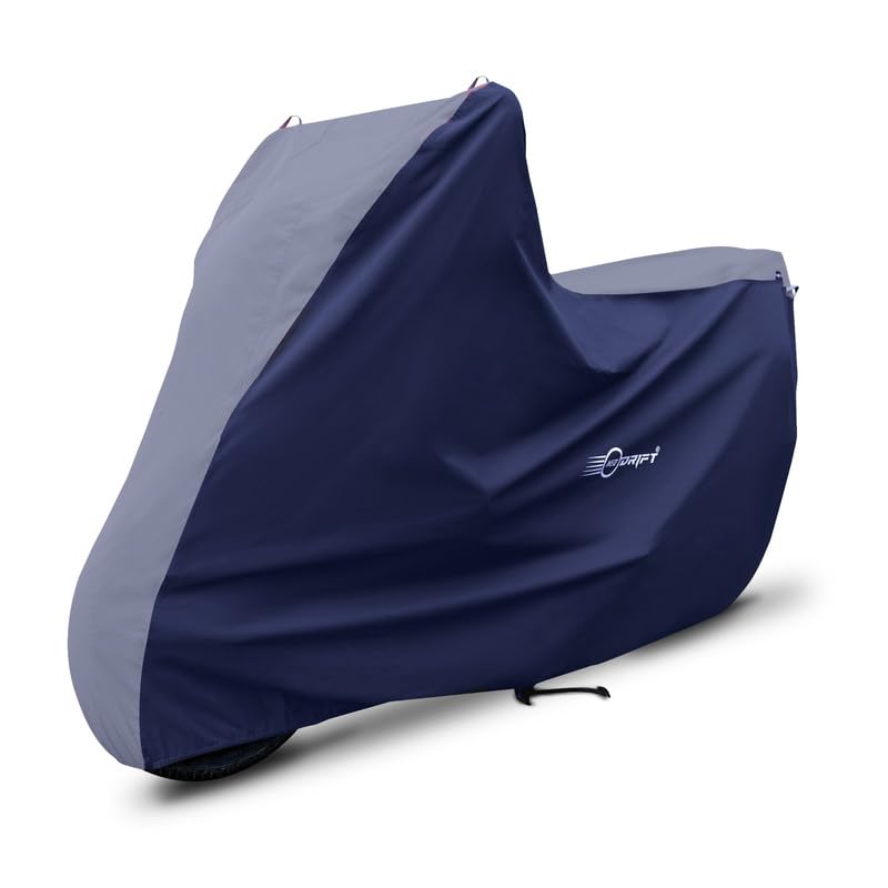 Image of Neodrift 'SuperMax' Bike Cover Suitable for MV Agusta Brutale (All-Weather Motorcycle Protection, Water & UV Resistant, Windproof) (Colour: Light Grey - Blue)