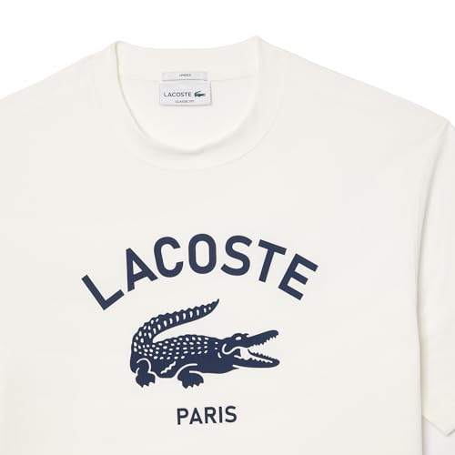 Lacoste Men's Crew Neck Short Sleeve Classic Fit Graphic T-Shirt2