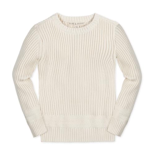 Image of Hope & Henry Boys' Long Sleeve Crew Neck Pullover Sweater