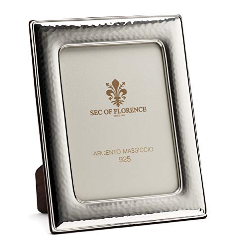 Sec Of Florence 9x13 Marco De Fotos De Plata De Ley 925 Con Sello Trasero De Madera De Caoba 7182 9x13 Sec Of Florence 9x13 Marco De Fotos De Plata De Ley 925 Con Sello Trasero De Madera De Caoba 7182 9x13